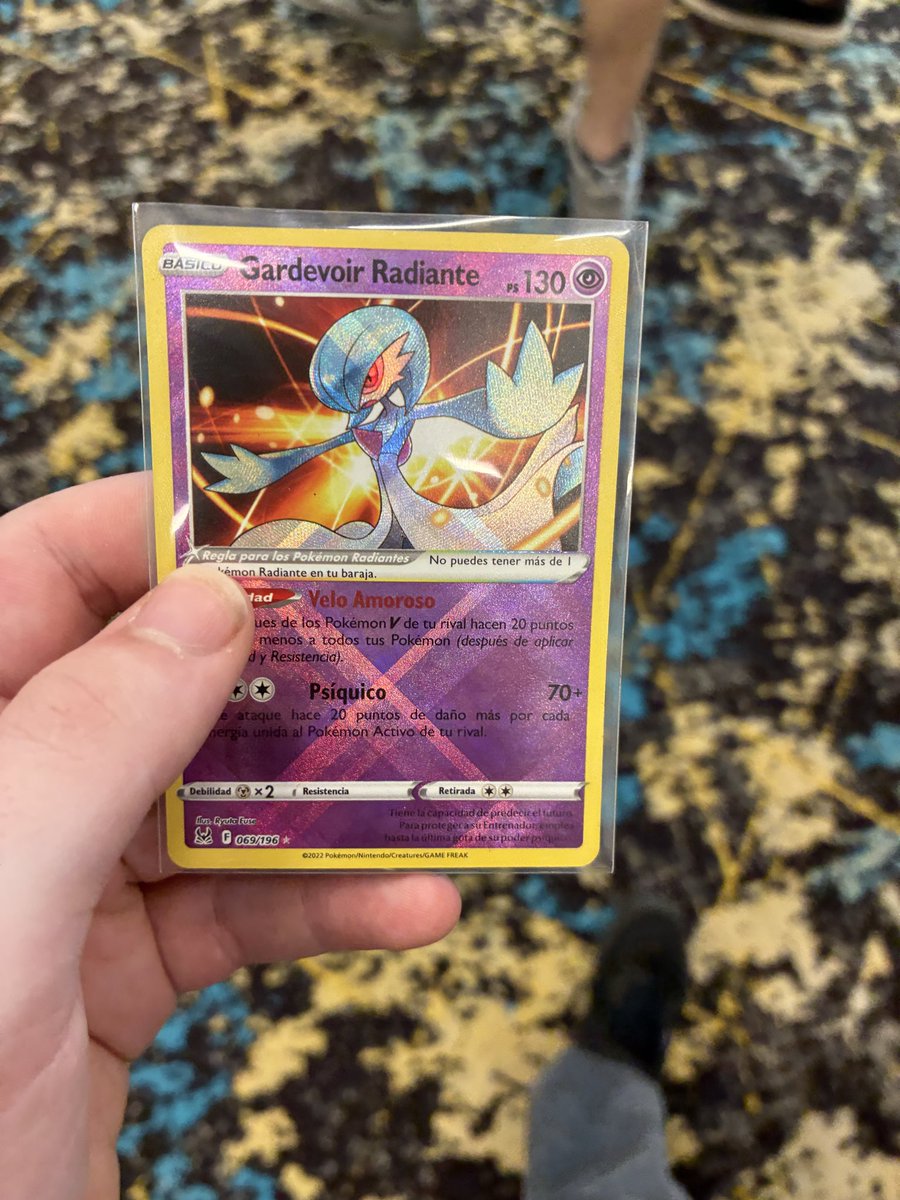 Huntiemon's tweet photo. Shoutout to @Rose__Emperor for the Spanish Radiant Gardevoir🔥🔥🔥 https://t.co/PhLABDsvKc