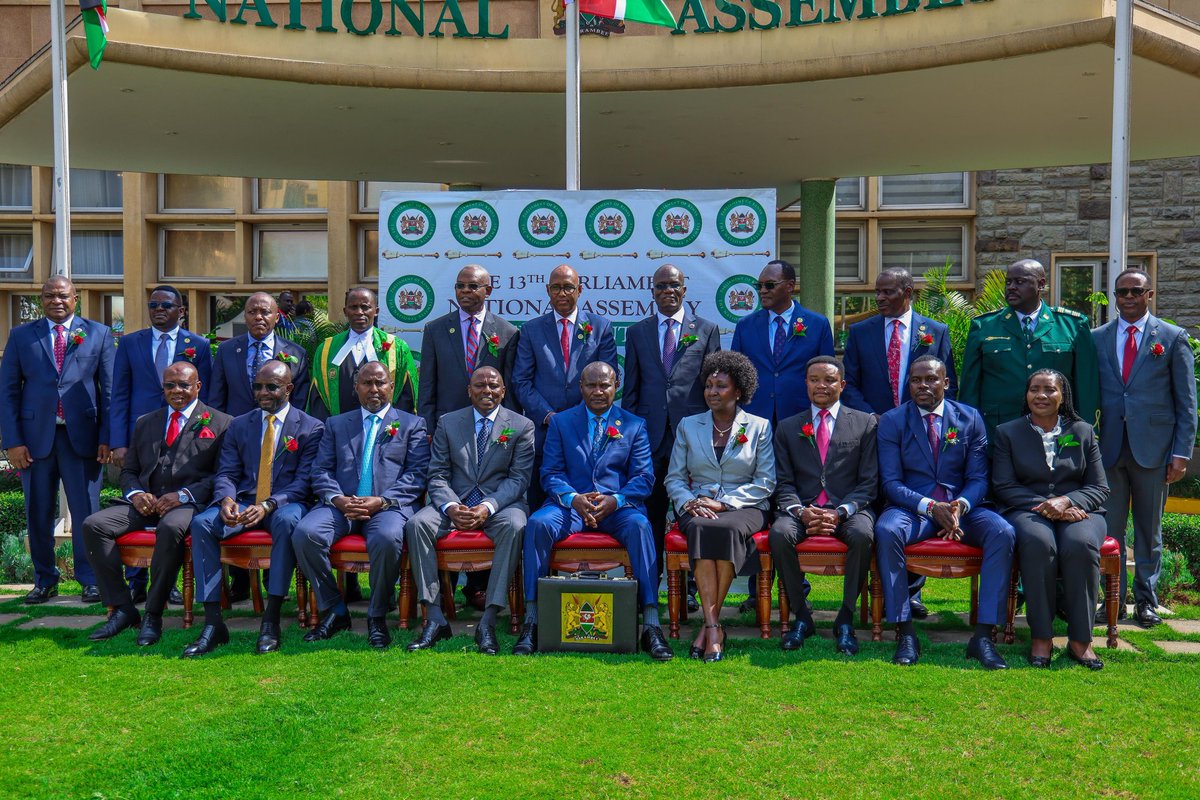 KeTreasury's tweet photo. Months of consultation. Weeks of preparation. One national commitment.

Today, the FY 2026/27 Budget was presented to Parliament, setting the course for Kenya's economic transformation, fiscal sustainability, and shared prosperity.

We thank all Kenyans, stakeholders, and institutions who contributed to this process and followed today's proceedings.

Together, we are building a stronger economy and a brighter future for every Kenyan.

🇰🇪 #BudgetReading2026,#BudgetYetu2026 #BuildingKenyaTogether