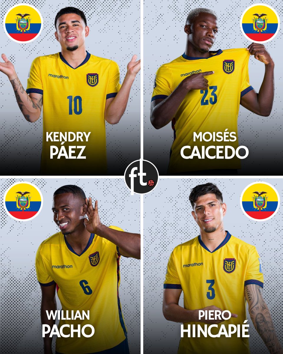 Footballtweet's tweet photo. 🇪🇨 Our dark horses for the World Cup; Ecuador.

A new generation of talent - spearheaded by Moisés Caicedo, Piero Hincapié and Willian Pacho - has transformed Ecuador into one of the toughest sides to break down in world football under the leadership of Sebastián Beccacece.

Beccacece has moulded a team built on discipline, organisation and control.

Ecuador conceded only five goals in 18 World Cup qualifying matches, recorded 13 clean sheets, and spent just 97 minutes trailing throughout the entire campaign.