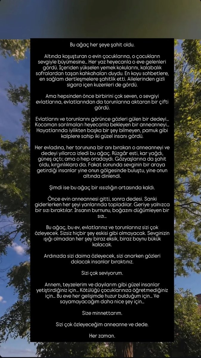 endoplazmikkull's tweet photo. Canımmm @GozdeeeBen kaybımızın ardından o kadar güzel bir yazı yazdı ki duygularımıza tercüman oldu. İyi ki bu kadar güzel insanların torunlarıyız, her anımızda kalbimizden ve dilimizden düşmeyecek güzel insanlar, anneannemiz ve dedemiz... Devriniz daim olsun 🙏🏻🪽 https://t.co/WxmcVaHvEE