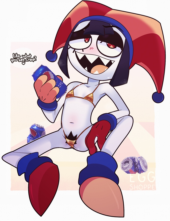 egggshoppe's tweet photo. beach date with evil pomni 😈
#genitalcircus #TADC https://t.co/idEbuZ7Mir