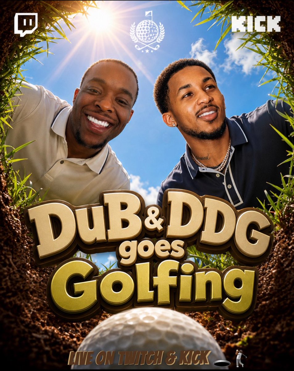 NotQuiteLikeDuB's tweet photo. brotherly bonding . . . 

TODAY AT 3pm . . . 

NotQuiteLikeDuB - Twitch x Kick . 
DDG - Twitch x Kick https://t.co/gCeNcnviX7