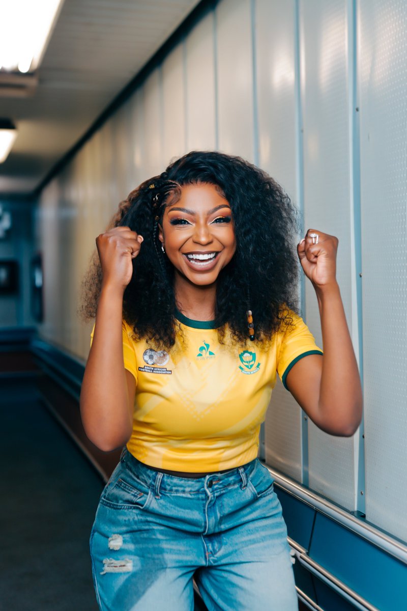 KhutsoTheledi's tweet photo. A HI FAMBENI BAFANA BAFANA 🇿🇦 ⚽️
#BafanaMexico
#FWC2026
#FIFAWorldCup https://t.co/NpTpfNH5nu
