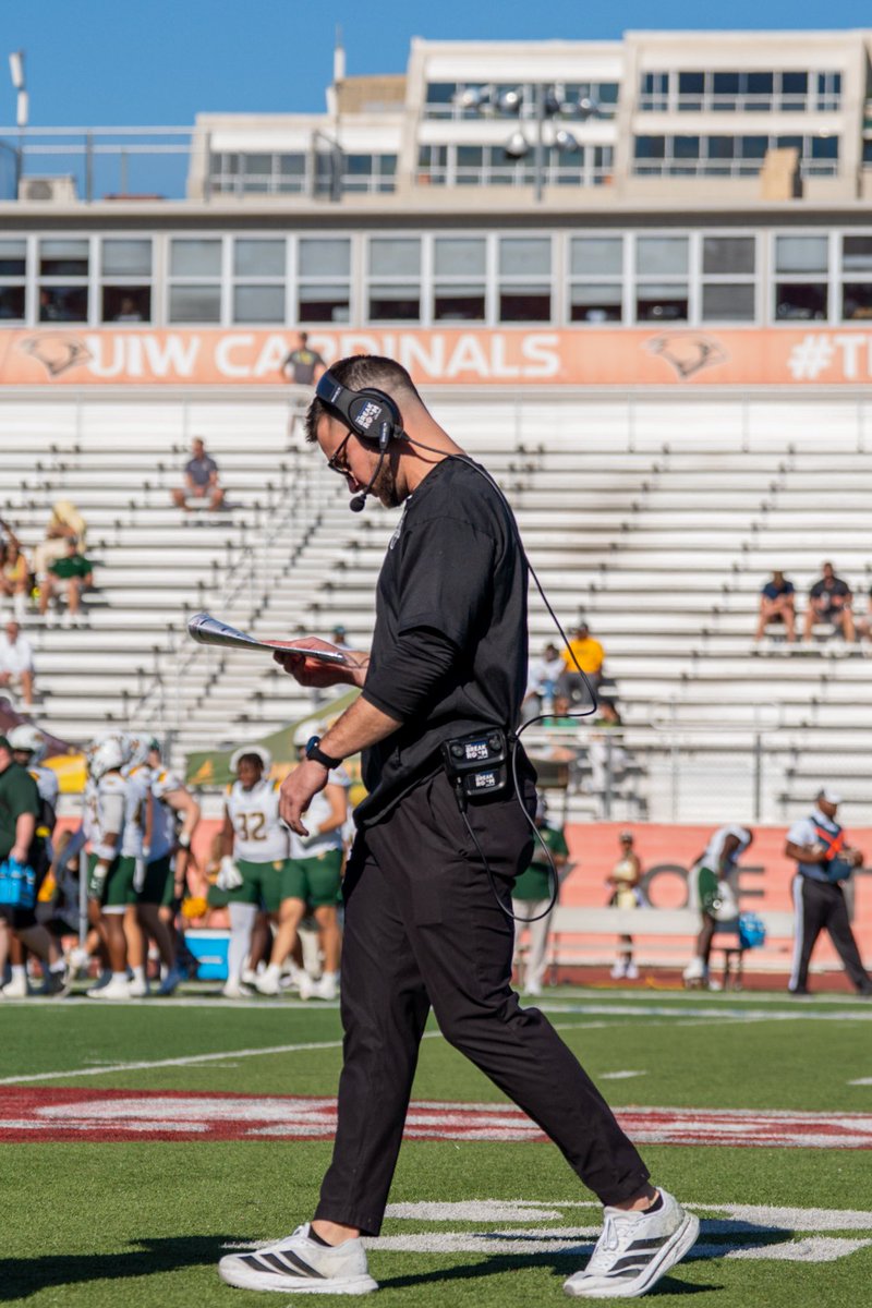 UIWFootball's tweet photo. Happy birthday to the head ball coach! 

The one who leads, inspires and motivates us everyday!

#TheWord | #RTO https://t.co/OX8bKfNMe3