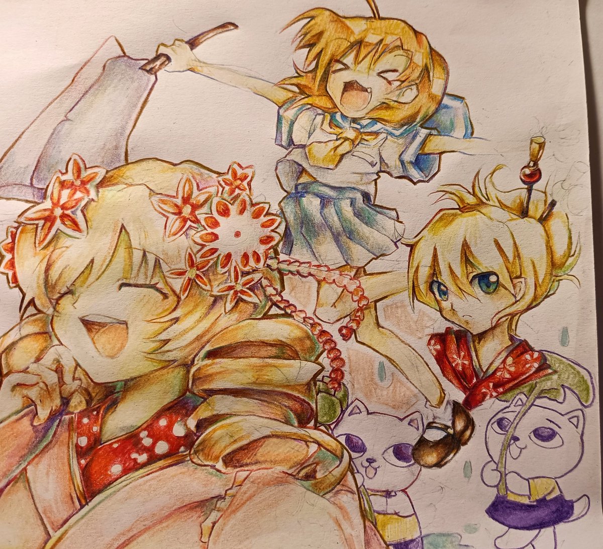 grim_the_end's tweet photo. doodles while I study https://t.co/FaMthamlxH