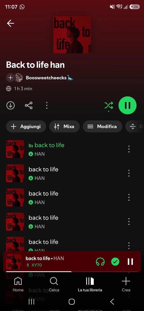 SKZCBGuide's tweet photo. 📢 A Reminder for STAYs

Stray Kids are one of the few K-pop groups that consistently avoid the large monthly Spotify stream deletions that many artists experience. That is not by accident. It is the result of years of research, education, and hard work by fanbases that have continuously taught the fandom proper streaming practices.

If you choose not to use a fanbase playlist or Stationhead and prefer to create your own playlists, we strongly urge you not to set them up like the examples shown in these images.
Looping a single song repeatedly is not helping HAN. In fact, it can have the opposite effect. Artificial streaming patterns are more likely to be filtered by Spotify, resulting in streams being removed and overall numbers being negatively impacted.

Our team has spent years researching, testing, monitoring data, and educating STAYs on how Spotify's filtering systems work. We were also among the first fanbases to warn the fandom that Spotify would begin conducting large-scale monthly stream audits and deletions.

If you are skeptical of our research, simply look at other fandoms that continue to rely on looping methods. Every month, many of those artists lose millions of streams through Spotify's filtering process.

If you want to support Stray Kids—and in this case, HAN—please do so properly. Use diverse playlists, listen naturally, and follow established streaming guidelines.

The goal is not simply to generate streams. The goal is to generate valid streams that count.