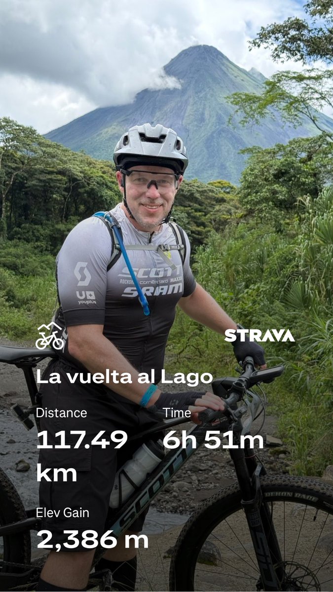 umanamd's tweet photo. Personal challenge completed!
#MountainBikingThroughCostaRica
#Wellness #AvoidBurnout
#PuraVida https://t.co/gXCHToMSMI