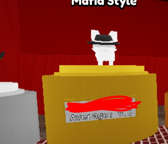 supercool634's tweet photo. I want everyone to know my mafia gubby got first place in Catalogue Runway on Roblox https://t.co/barMtZjlc3