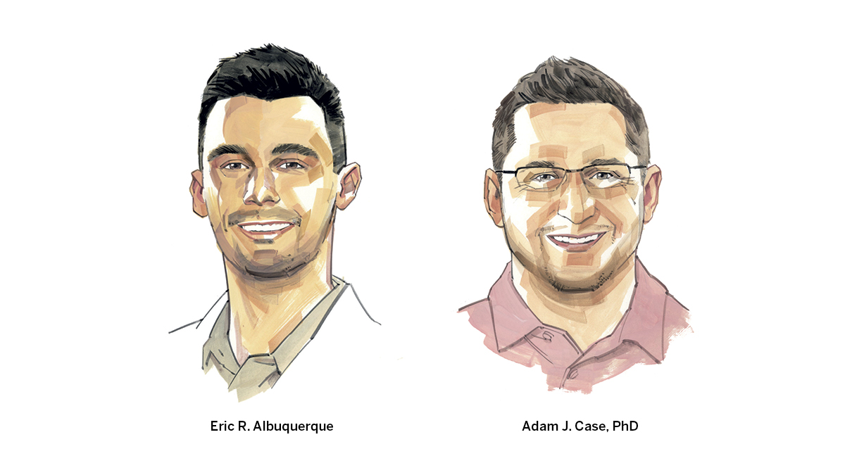 APSPhysiology's tweet photo. How can you best harness the power of AI in your lab?
APS members Eric Albuquerque and Adam Case tackle that topic and more in our Mentoring Q&A from the May issue of #TPhysMag: https://t.co/0285Ynbytm @caseredoxlab #ProfDev #Physiology https://t.co/Ylxd8DtzzJ