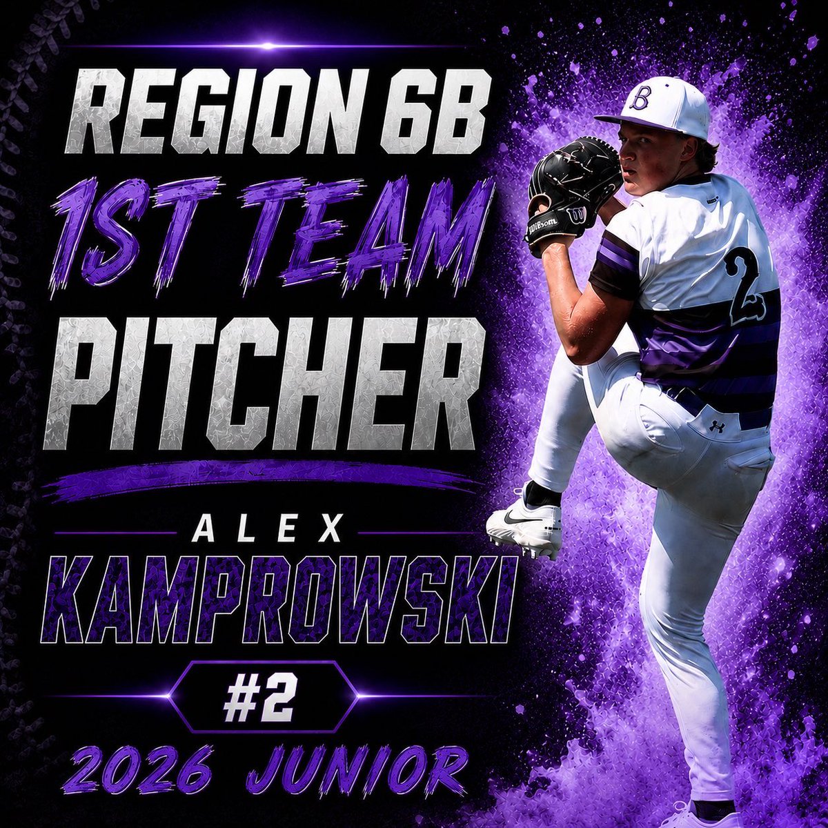 AlexanderK17668's tweet photo. Wanna thank God for blessing me throughout my journey. Blessed to be named First team All district Pitcher and First team All region pitcher. Thank you @kwhitts26 couldn’t do it without you. https://t.co/YtwNvxYgEf