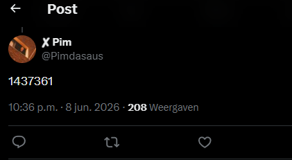 Pimdasaus's tweet photo. @MeneerScorito Heb ik bingo?? https://t.co/nESqATb3Ub