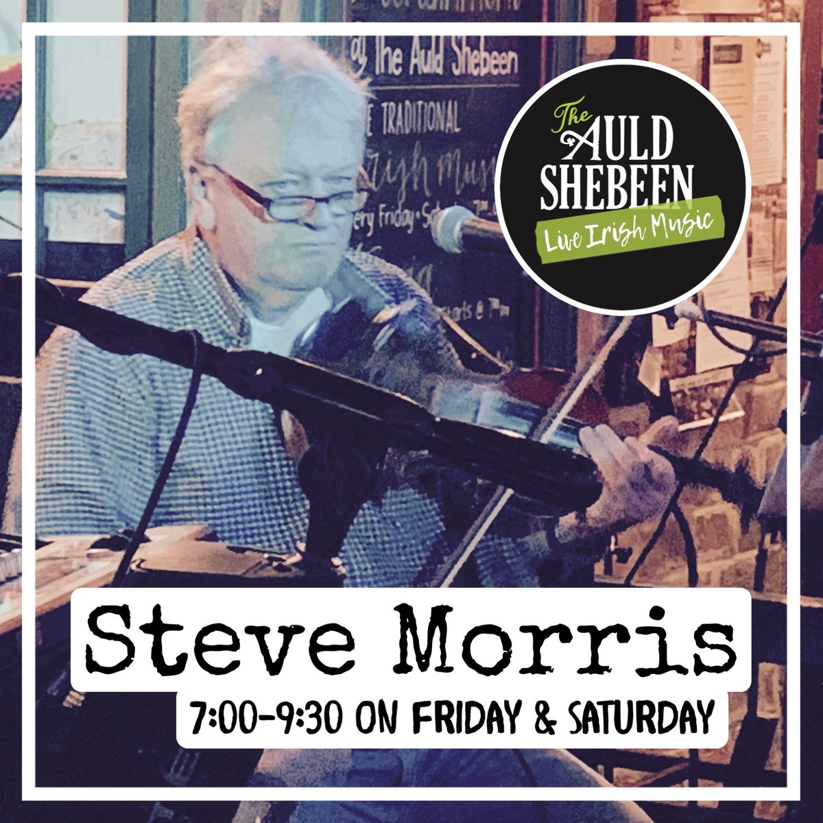 AuldShebeenVA's tweet photo. Great entertainment with Stevie Morris playing all your Irish Favorites this Friday 6pm-8:30pm and Saturday 7pm-9:30pm.
Friday, USA V Paraguay @ 9pm, Stella Artois Promo, stay after the game and enjoy Karaoke in the cellar!
Serving brunch Saturday and Sunday from 11am - 3pm. https://t.co/svPmEMhMJs