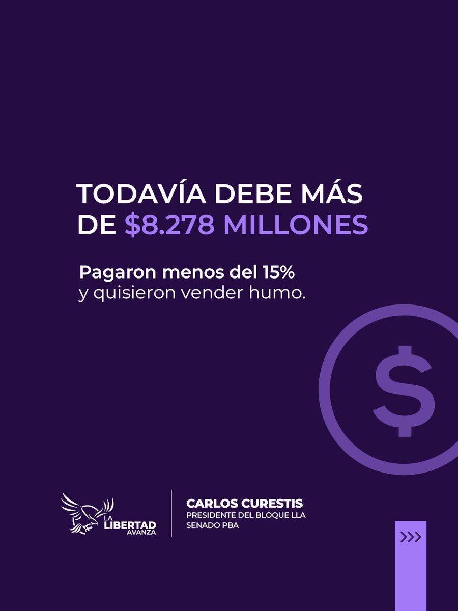 CarlosCurestis's tweet photo. Mientras el gobierno bonaerense intenta instalar que “no hay deuda”, el Hospital Garrahan salió a desmentir oficialmente a Kicillof y reclamar más de $8.278 millones que IOMA todavía no pagó.

No lo dice un dirigente político. Lo dice el propio hospital.

Más de 44.000 chicos afiliados a IOMA fueron atendidos en el Garrahan desde 2017. Chicos que muchas veces llegan ahí porque la Provincia no logra dar respuestas a tiempo.