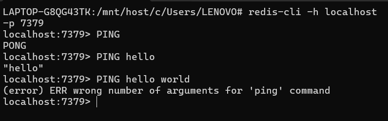 JavinChutani's tweet photo. Implemented the famous PING-PONG redis command in Go. Changed from echo server to Redis-like interaction. https://t.co/yuS3K38gB3