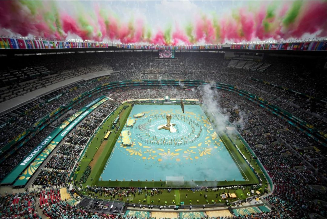 nextleveltwts's tweet photo. The Opening Ceremony of World 🌎 big festival. 
#fifaworldcup2026 https://t.co/4woaFw6WKW