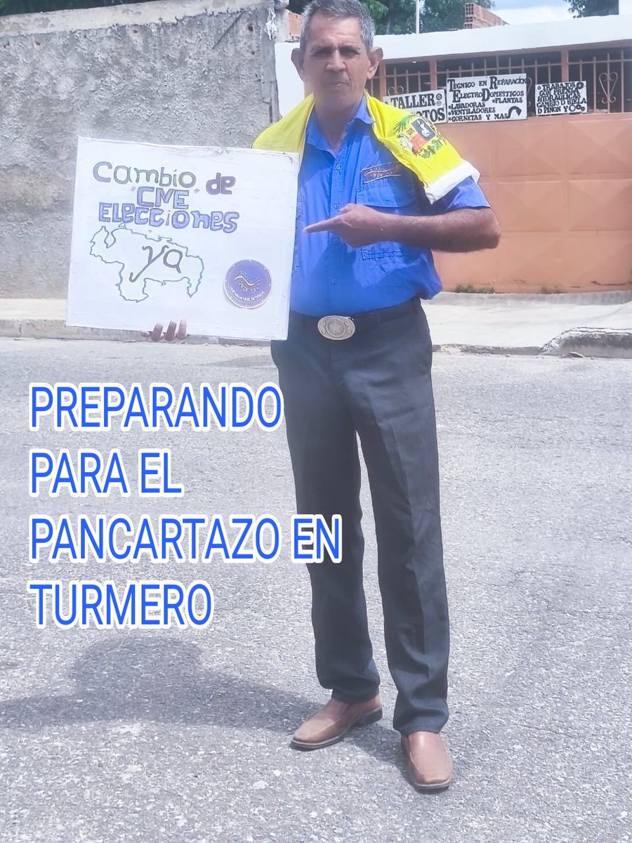 diaztovar006's tweet photo. Activo y preparado para el pancartazo de Turmero https://t.co/A0LEPaPTkz