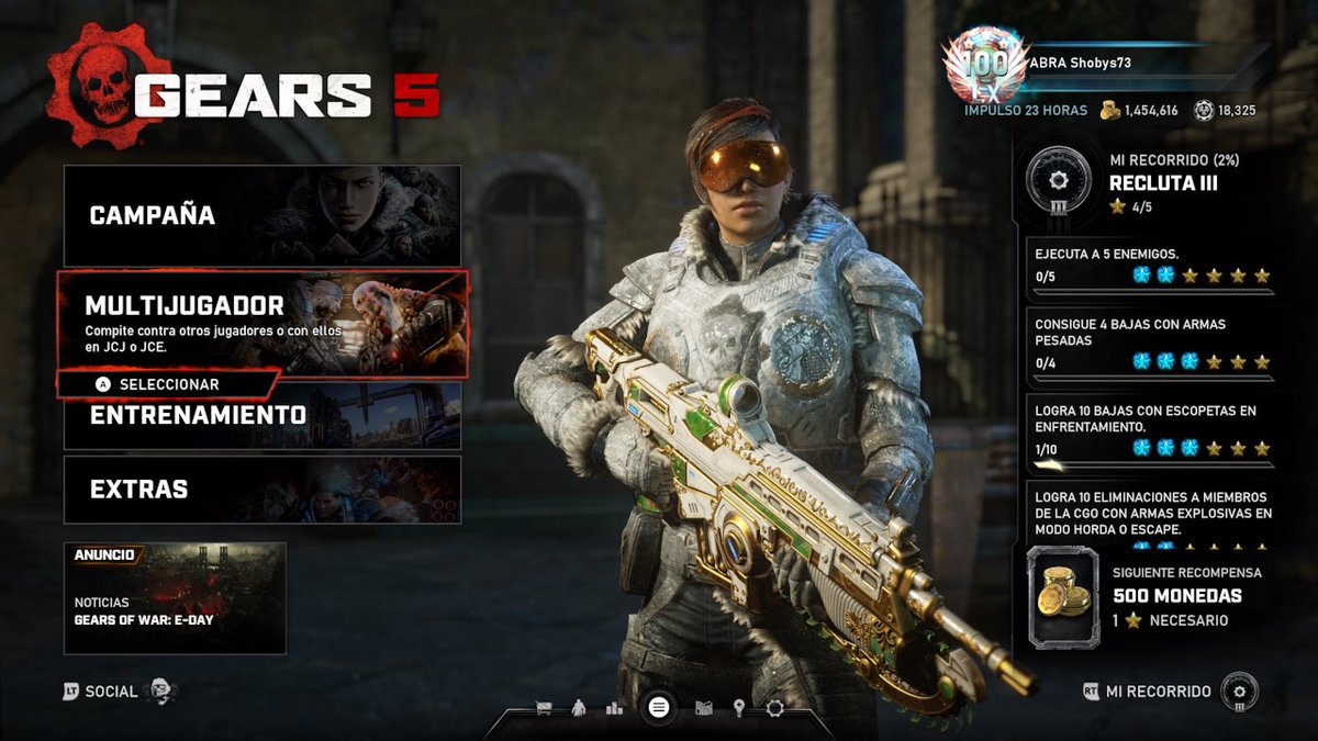 ABRAShobys's tweet photo. Regresamos denuevo y a espera a #gearsofwareday 🧨 https://t.co/RSJ9Q9ZrL0