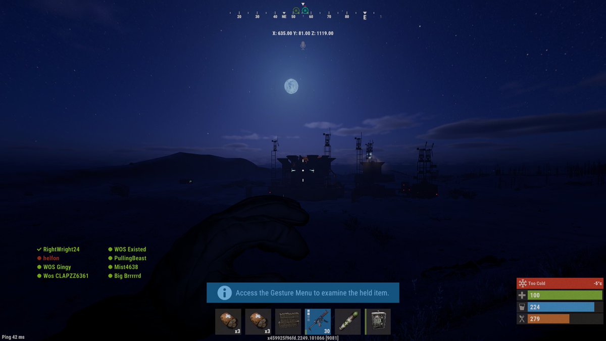 Acid_Clue's tweet photo. Another wipe for the books. Rust console should really come out with bi-weekly wipes. Monthly’s are a bit too long. #Rust #RustCE #RustConsole https://t.co/ILxKAVUed7