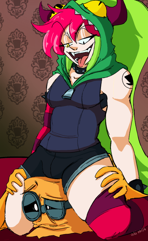 alisria's tweet photo. [barely containing my excitement] so.... demencia's new design, right...?

#paperlizard #VillainousFanart #Villainous https://t.co/iVfQGnkwFj