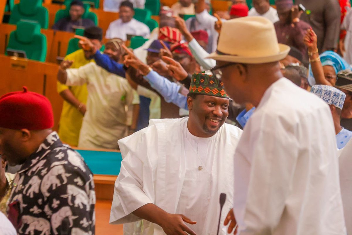 abdussamadd's tweet photo. Earlier, the House Minority Caucus reconstituted its leadership and entrusted me with the responsibility of serving as Deputy Minority Leader.

I’m deeply humbled by the confidence reposed in me bymy colleagues nd remain committed to serving th people nd the principles we uphold. https://t.co/i9RPgdT4B1