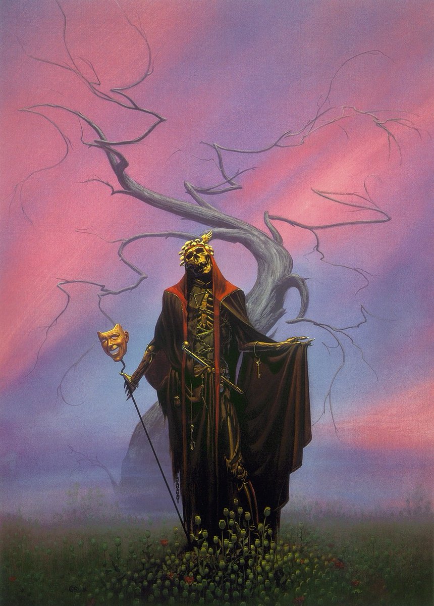 Einarbaldvii's tweet photo. Fantasy art by Michael Whelan. https://t.co/1HvORzD7FX