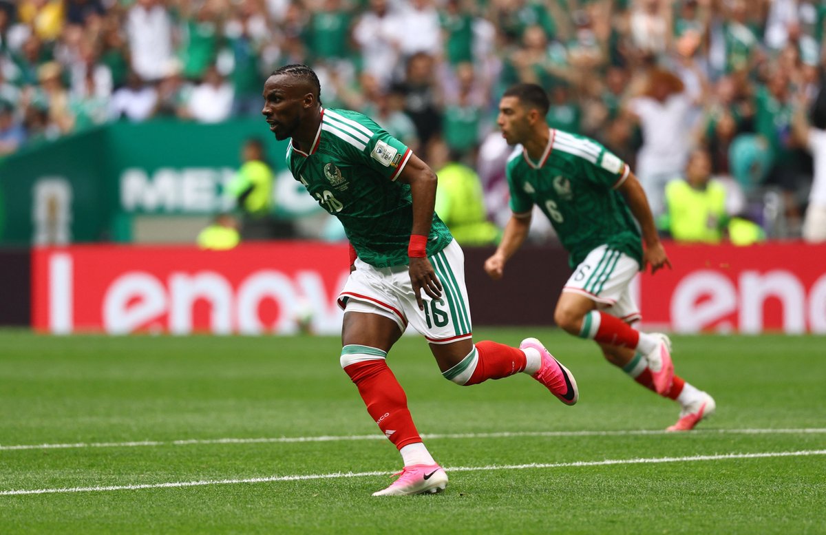 elchiringuitotv's tweet photo. ✅🇲🇽 Julián Andrés Quiñones, el primer goleador del Mundial 2026. https://t.co/ASW9OPKJbE