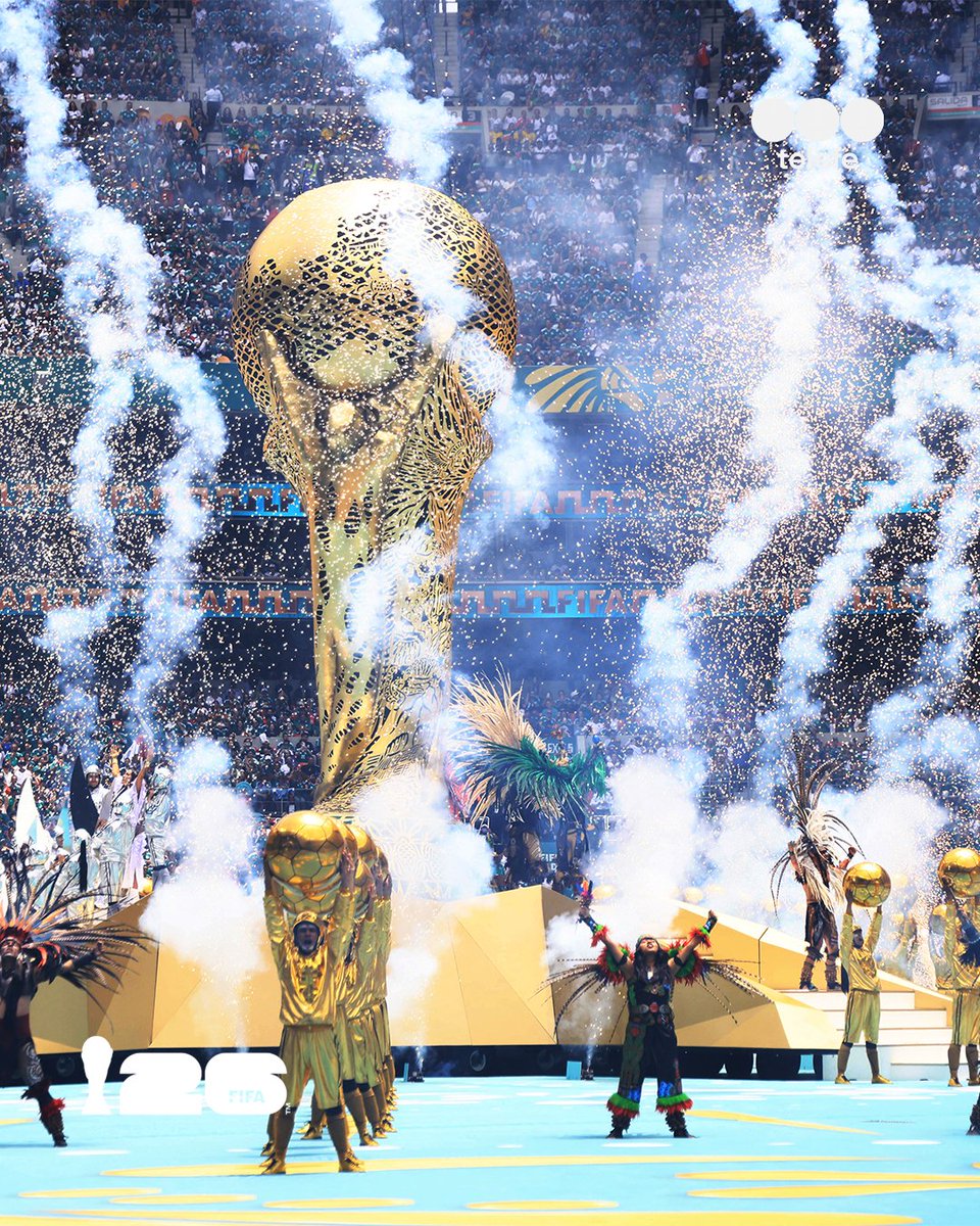 telefe's tweet photo. Las mejores 📸 de una inauguración que quedará para la historia 🏆💥

📺 México vs. Sudáfrica | Viví el #MundialXTelefe en https://t.co/NeLLkP0nNn con Giralt y Varksy https://t.co/I2TR6byDJg