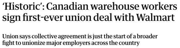 SEIUPres's tweet photo. One warehouse.
One union contract.
One more crack in the myth that workers can’t take on corporate giants.

This is what #UnionsForAll looks like.
Corporate power is strong. Worker power is stronger. https://t.co/Ltrr4yYAOE
