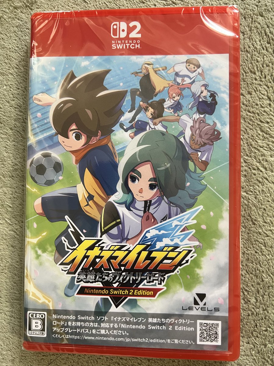 goshimimi's tweet photo. ㊗️W杯開幕㊗️

昨日届いたSwitch2版
イナズマイレブン 英雄たちのヴィクトリーロードをプレイしつつ、テレビ観戦⚽️

#ワールドカップ https://t.co/RyT2tyC75t