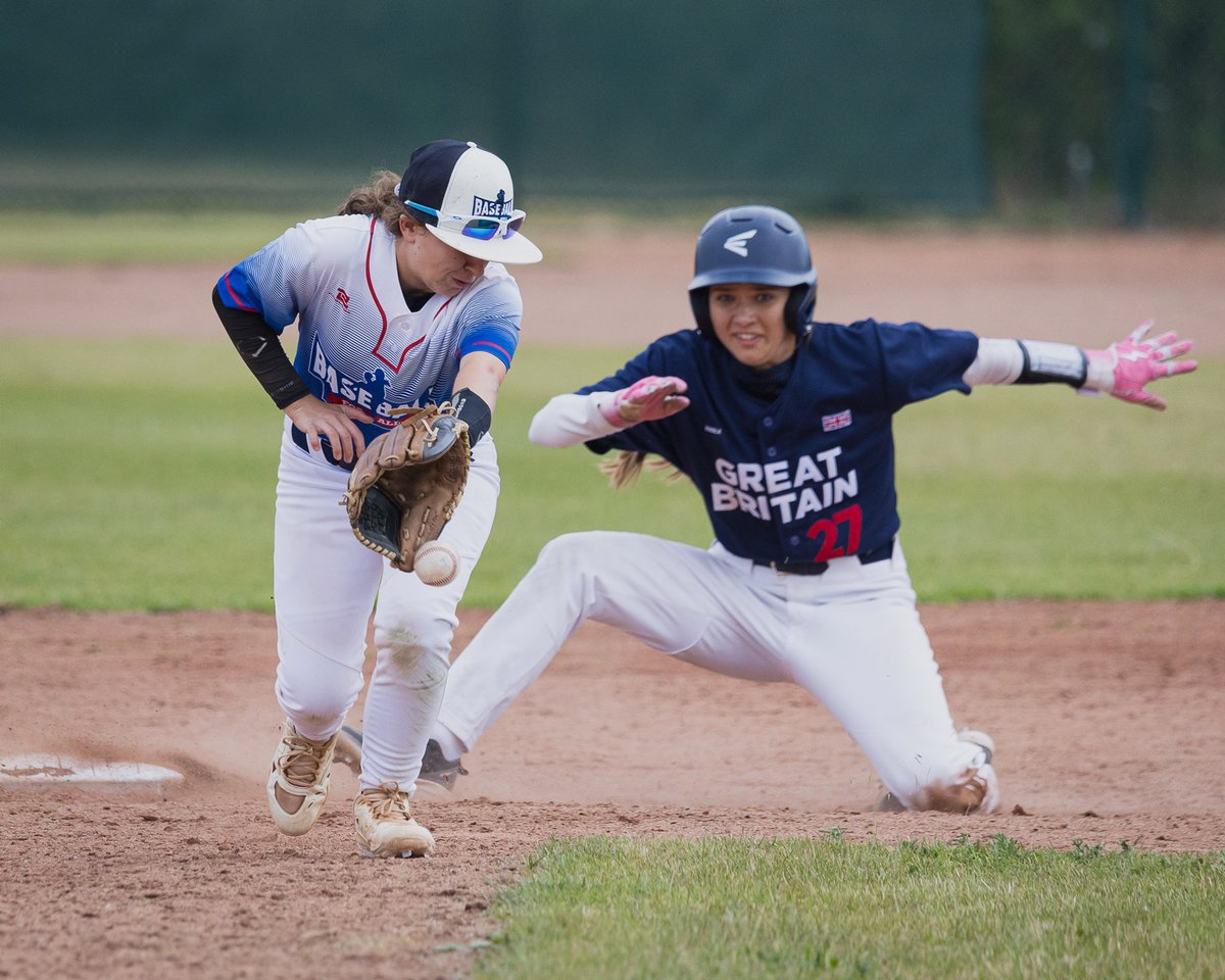 BritishBaseball's tweet photo. https://t.co/L6nrAFAcCK

@GB_Baseball  Women’s National Team took part in a landmark weekend on June 6th and 7th on home soil, welcoming new friends from across the pond and the Channel.

Farnham Park was the destination for GB Baseball’s first-ever WBSC sanctioned event, meaning the results of the weekend would have a direct impact on the world rankings.

Alongside a development side, the British roster hosted a familiar foe in the Czech Republic National Team as well as Baseball For All – a team from the United States of America, led by pioneer Justine Siegal.