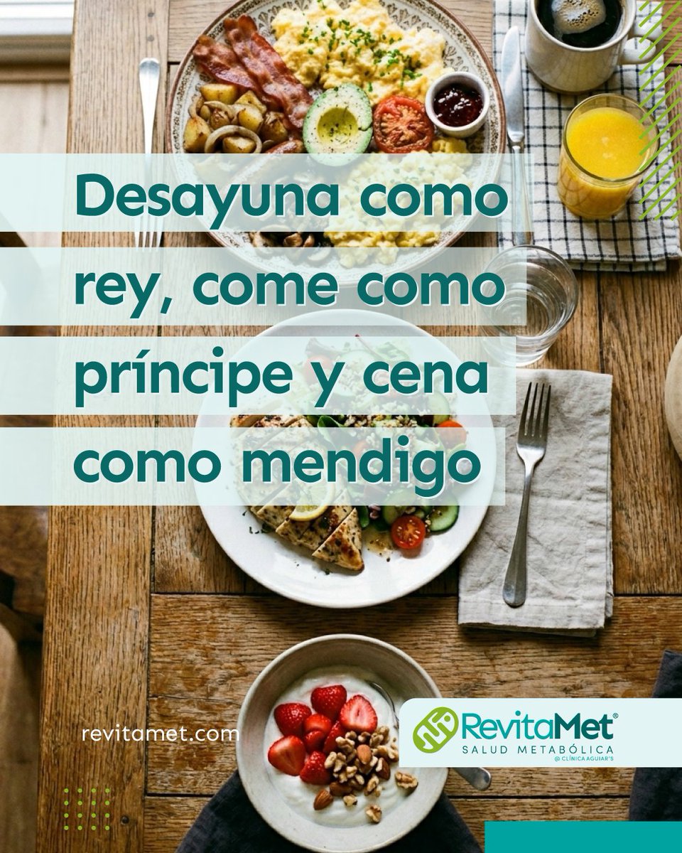 revitamet's tweet photo. Tu cuerpo no necesita la misma energía a las 8:00 AM que a las 8:00 PM. Diseñar tus días reduciendo las comidas de forma gradual protege tu digestión, regula tus hormonas y mantiene tu metabolismo óptimo. https://t.co/ouJuVcK0bD https://t.co/rBY6GZrJnF