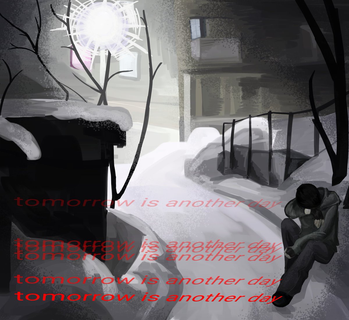 LEATHERDIXON's tweet photo. Trying to get better at drawing environments feat Simon 
#simonhenrikkson #cof #cryoffear https://t.co/5pZIG3Je4k
