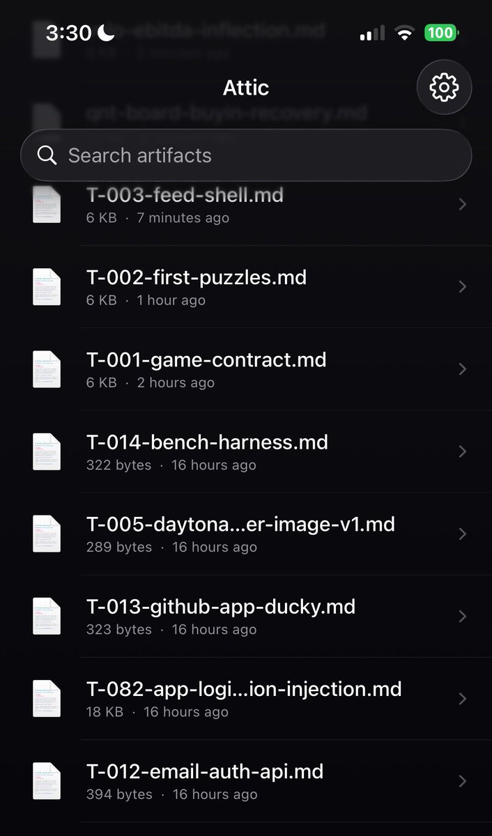 underscoreneoo's tweet photo. My new flow for coding on the go. 

I made attic so I can save artifacts (images/ markdown files) from my agents. 

It’s built as a cli tool so it can weave into any skill!

Mainly using it to review tickets and  share outputs rn. 

Lmk if you would like to try. https://t.co/TL44HAUI77