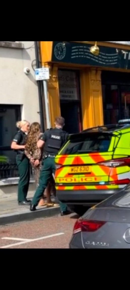 CassWilliams64's tweet photo. @AmericaPapaBear She’s been arrested 👏👏 https://t.co/xGdE5NVxjD