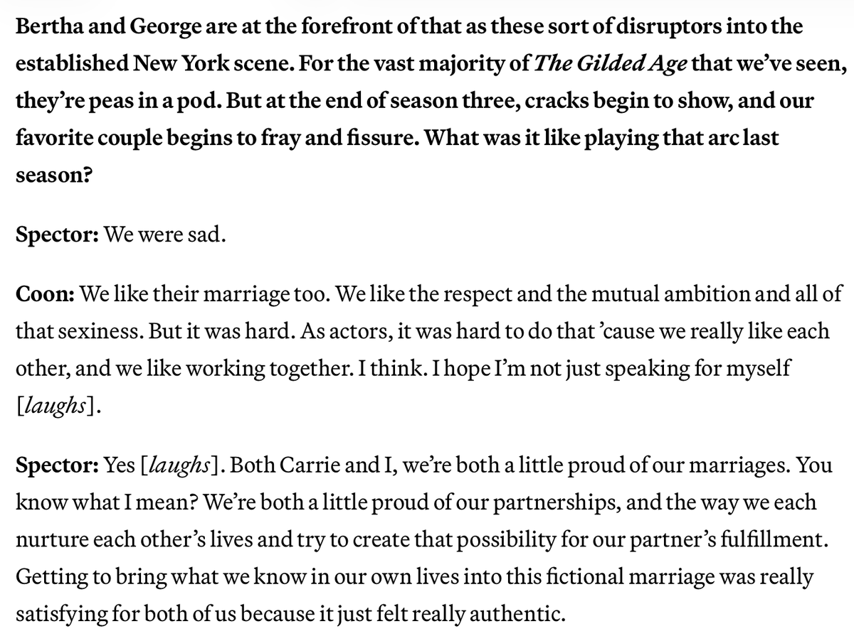 liablitys's tweet photo. carrie needs to mention georgeberthas sexy marriage in every interview or she might explode and she's so real for that https://t.co/aFRUw0RXMD