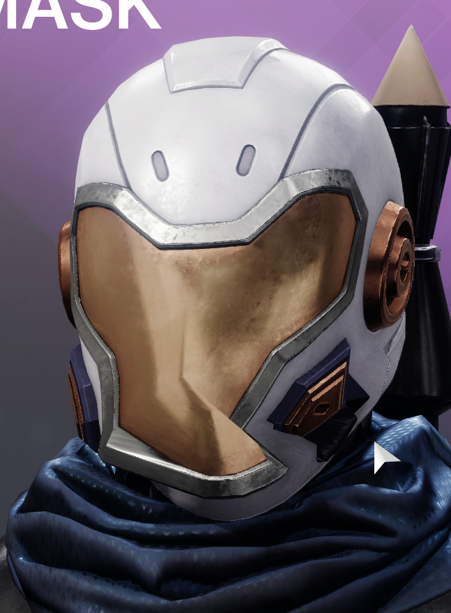 Nalu_VR's tweet photo. @Destiny2Team @DestinyTheGame Is this normal for the Mask? https://t.co/cPoToqutVg