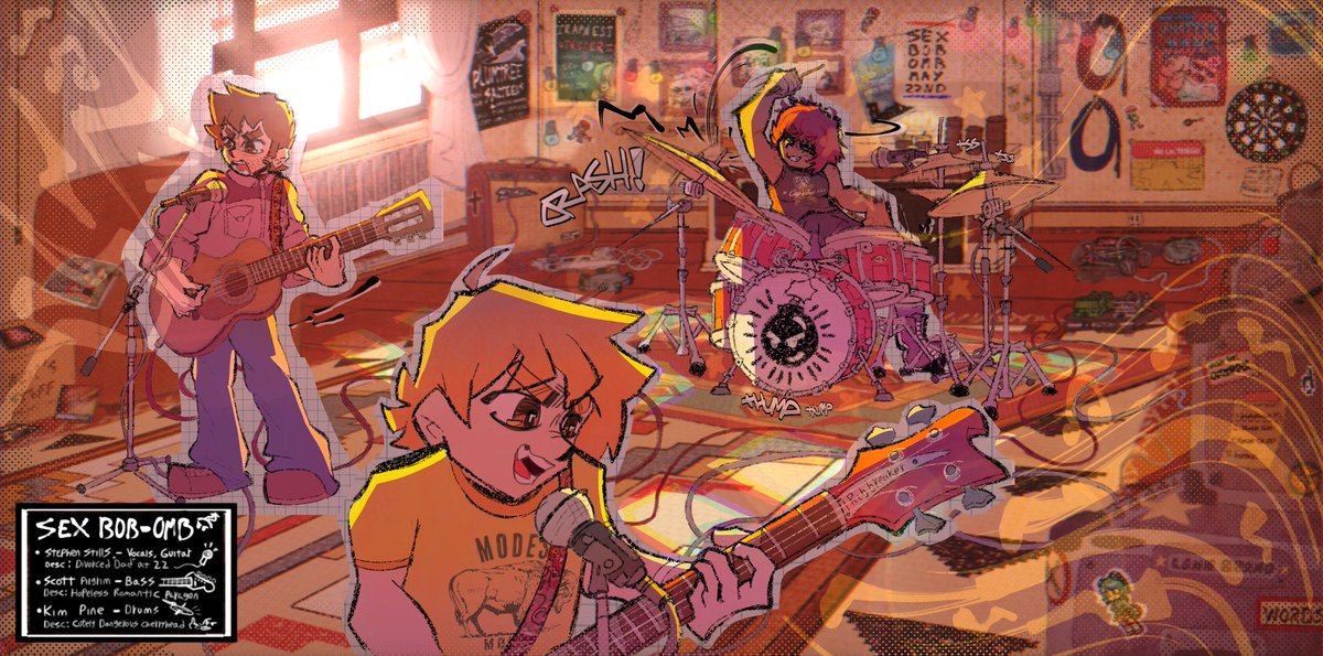 0uterpol's tweet photo. Rehearsal Slop
#scottpilgrim #fanart #ibispaint https://t.co/9DxRnVyZz0