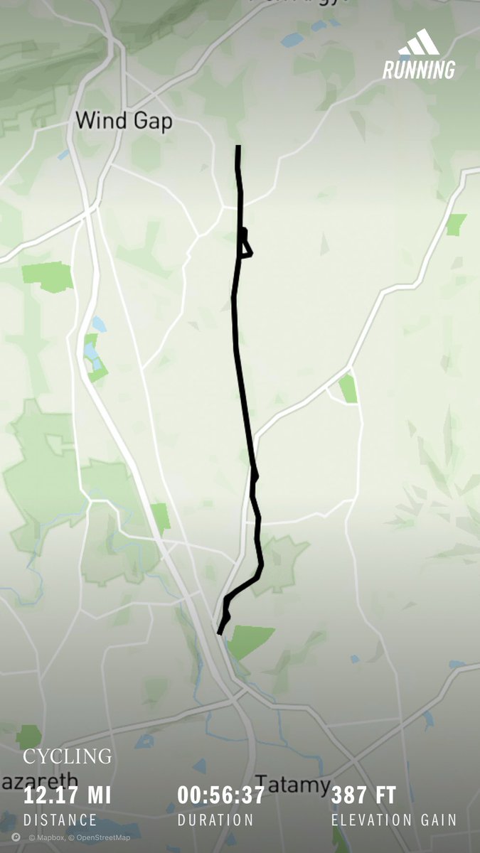 Deubius's tweet photo. Was going to duplicate a leg of the trail but a tree fell across the path. https://t.co/1DnunSGtYG