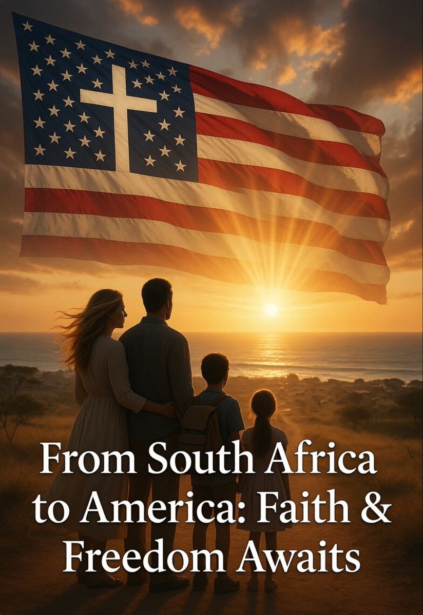 Zayin_7_119's tweet photo. I'm sitting in South Africa right now, waiting for my refugee flight to America. 

Here, ANC leaders brag 'We built this country' while crime explodes, farms are attacked, and chaos drives people like me to flee. 

America was founded on Faith & Freedom — the exact refuge I'm praying for. God is making a way out of this darkness, and I'm grateful beyond words. 

To my American brothers & sisters: What does true freedom look like to you in 2026? How do we protect it so it remains a beacon for those escaping tyranny?