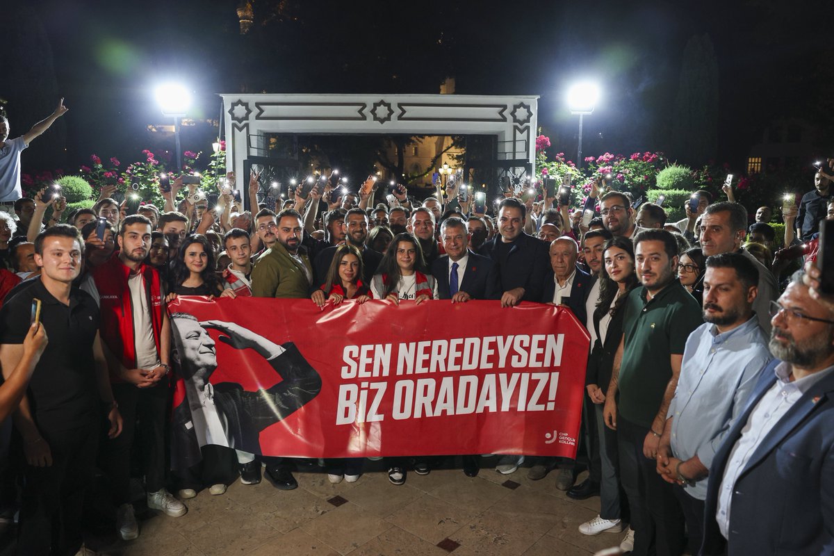 chpgenclikgm1's tweet photo. Sen neredeysen biz oradayız!

@eczozgurozel https://t.co/quQHKIY0J0