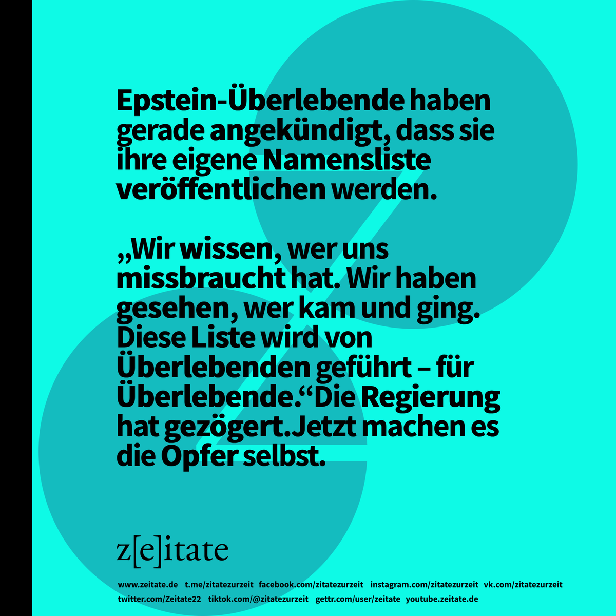 Zeitate22's tweet photo. #epstein #ueberlebende #veroeffentlichung #taeter #namensliste #billgates #zeitate https://t.co/LeR19d7dgO