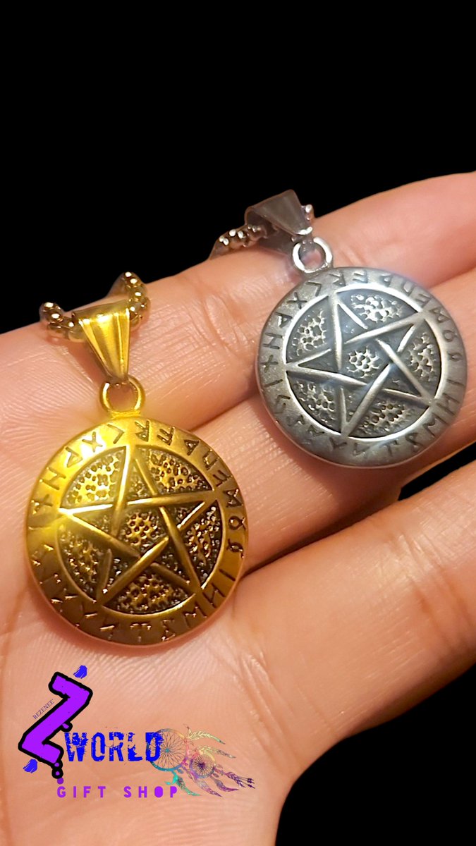 rezthefurry's tweet photo. ⚠️ NEW TO THE SHOP ⚠️

Viking Pentagram Coin + Chain

Material: Titanium Steel / 316 Stainless Steel / 18K Gold Plated

Pendant Size: 39MM X 25MM

Chain Size: 3MM X 60CM

https://t.co/cvlFsfJC6b https://t.co/EI6oFfLqX2