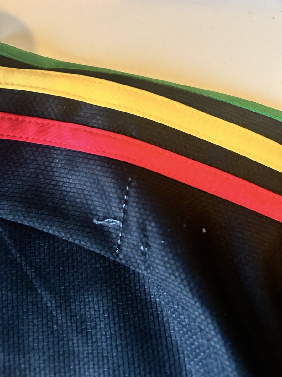 ellejay2211's tweet photo. Bought my son the Jamaica football top for his birthday. He has worn it once and it is now full of pulls, this is not what I would expect from an @adidas @adidasoriginals @adidasUK product. Especially since it cost £85, now over the 28 day return period. Any advice? https://t.co/GOltH7XA0B