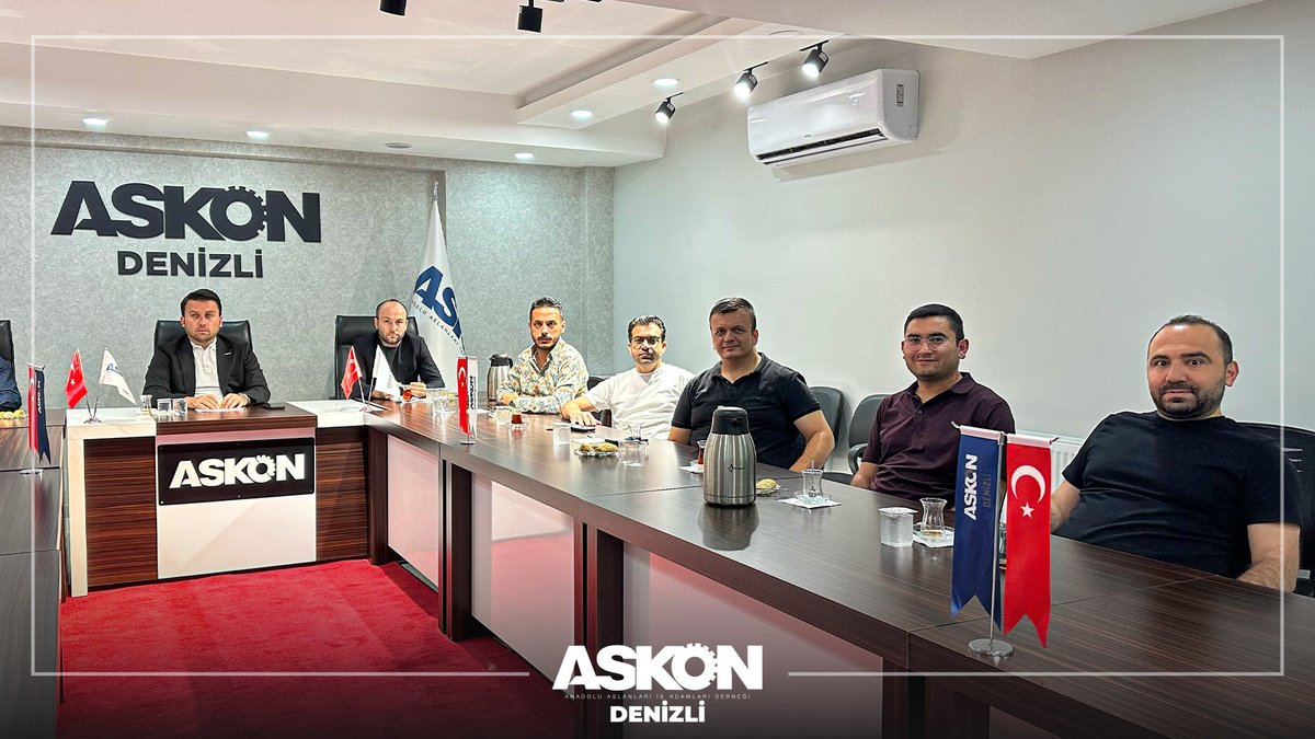 AskonDenizli20's tweet photo. Yönetim kurulu toplantımızı gerçekleştirdik.

Alınan kararların hayırlara vesile olmasını dileriz.

#Askon 
#AskonDenizli 
#MilliKalkınmanınGüçlüAdı https://t.co/lRdFU63Woc