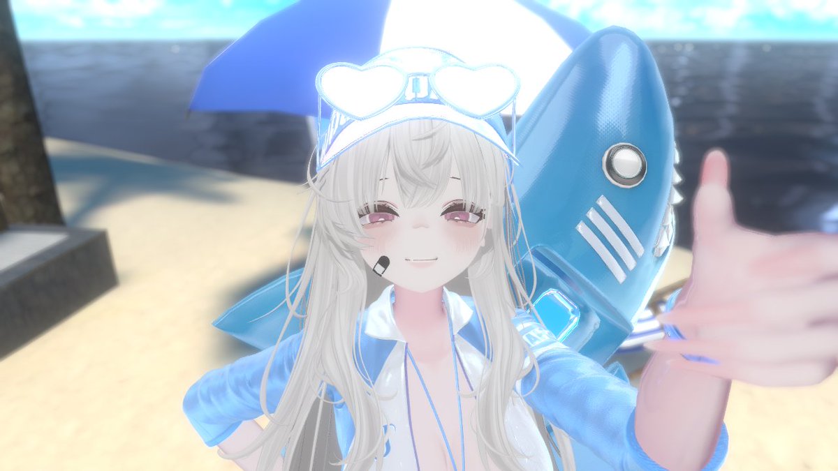 non_chan_mo's tweet photo. おはようございます🦈びちびち
はやね！はやおき！あさごはーん！です
最近はきおんが安定しているのでスッキリおきれますね　しかし雨のせいでちょっとさむいです
水着がむだにならないとよいですが　まだはやいのでしょうか？

#Mizuki3D https://t.co/ifm4bRbcvO