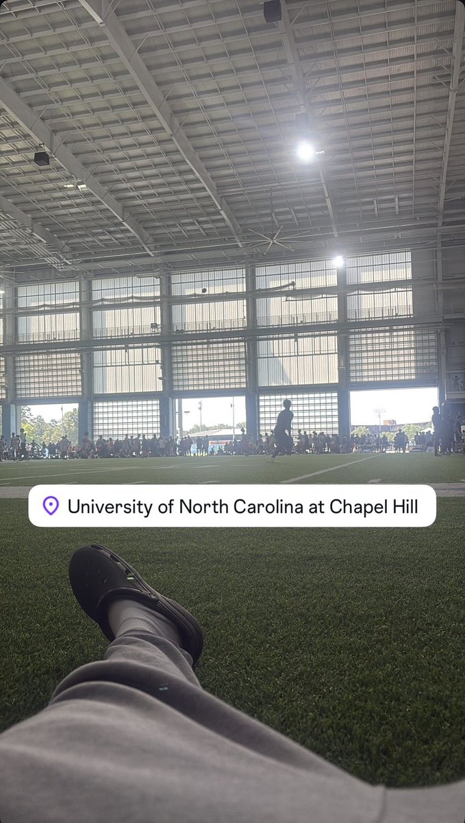 LanceM_FB17's tweet photo. GREAT camp at @UNCFootball today! Worked hard, competed at a high level and added new skills to my game! Can’t wait to get to @ElonFootball Saturday and compete!! @FBCoachSeidel @1BLancaster @JMR_FBRecruits @CoachBaerHunter @Coach_Ford63 @Coach_Hammill https://t.co/cZ2jZt87VD
