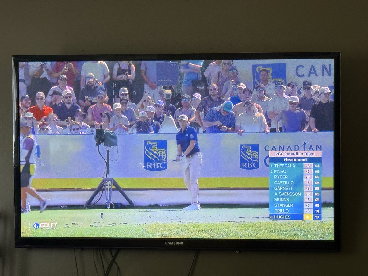 miloco66's tweet photo. Funny how LIv starts the party hole idea and the @PGATOUR copies the same idea over the years.  Would Jack or Tiger approve? https://t.co/I6iwygTrKf