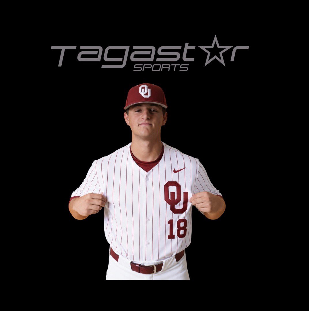 Pisacreta19's tweet photo. Excited to announce that I will be continuing my athletic and academic career at The University of Oklahoma, Boomer Sooner!     #boomersooner #soonernation 
@TAGaSTARSPORTS @KendallRogers @OU_Athletics @OU_Baseball https://t.co/GHW798dldd