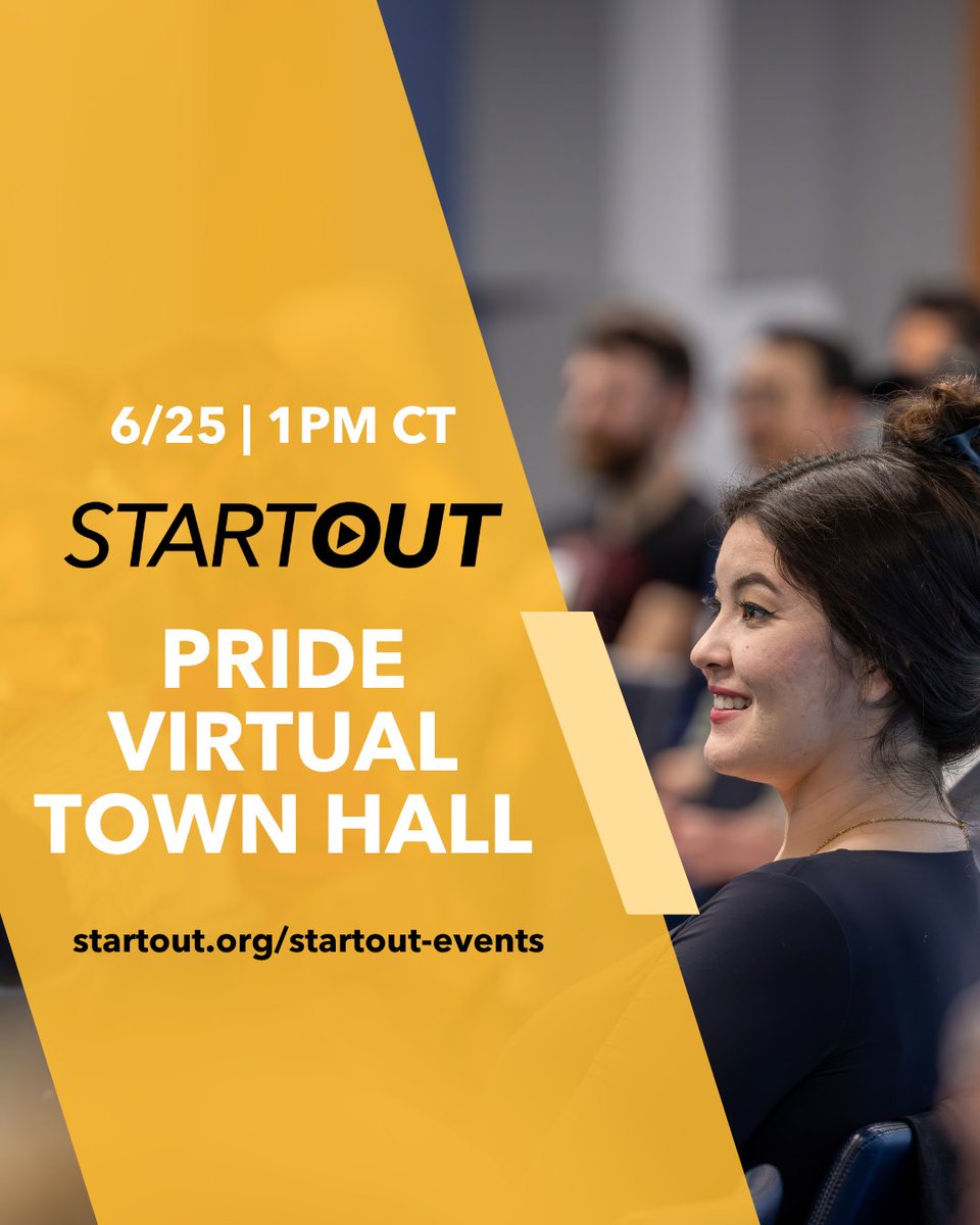StartOut's tweet photo. We’re excited for our virtual Town Hall in one week! Connect with StartOut national leadership, including StartOut CEO, Brian Richardson.

💥Don’t miss out register for free at https://t.co/9vgRetM70J

#StarOut #VirtualTownHall #LGBTQ #Entrepreneurs #Investors https://t.co/F3w5R6UvFG