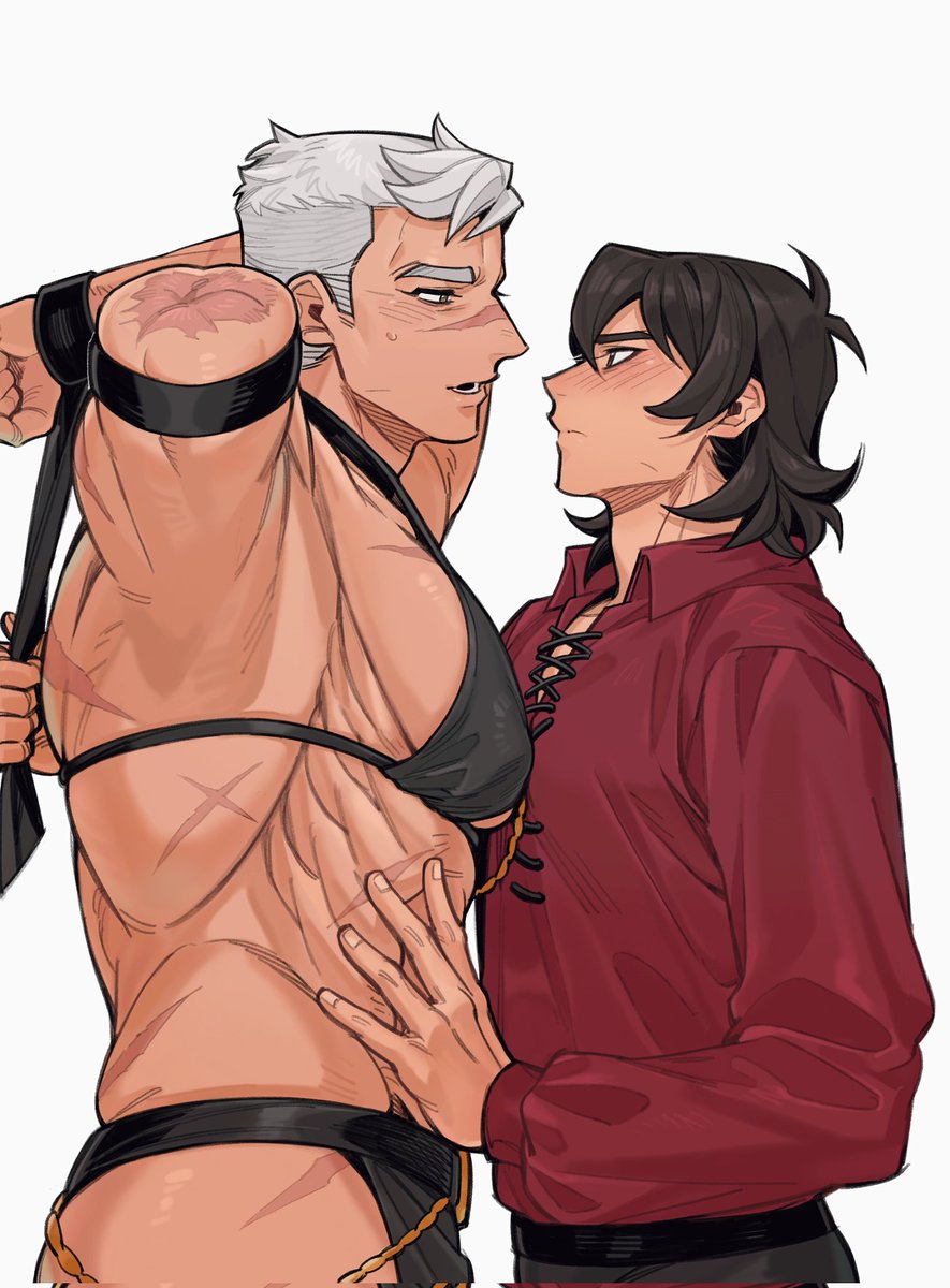 birdpoet1's tweet photo. #VLD10yearsAnniversary
#Sheithmonth2026
#sheith

DAY12 Mine
regency au prince Keith/slave Shiro

[COMMISSION ❌REPOST or USE]
art by  lorisaki（米画师id） https://t.co/e87ryhtHAZ